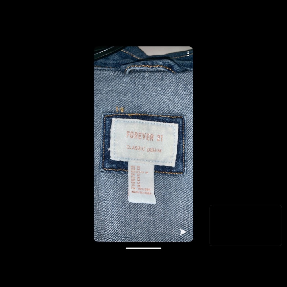 A jean jacket